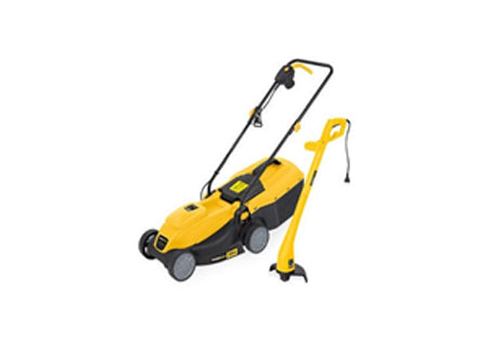 COMBO CORTADOR DE GRAMA 1300 W + APARADOR DE 250 W