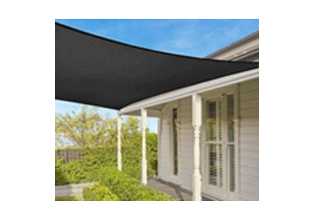 Shade Sail COOLAROO 5.4 m Square Graphite