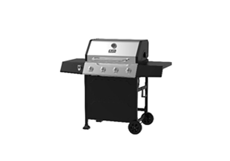 Alva - Super 4 Burner Hood S/S BBQ
