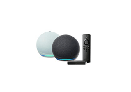 Amazon Bundle 1 Fire Stick 1 Echo Dot 4th Gen Twilight 1 Echo Dot 4th Gen Charcoal