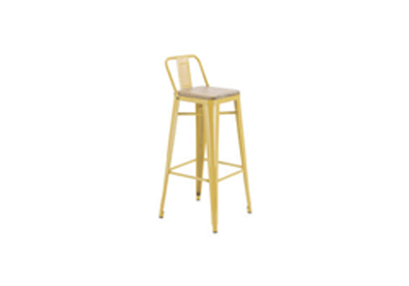 Bar Stool Oxford Steel Acacia