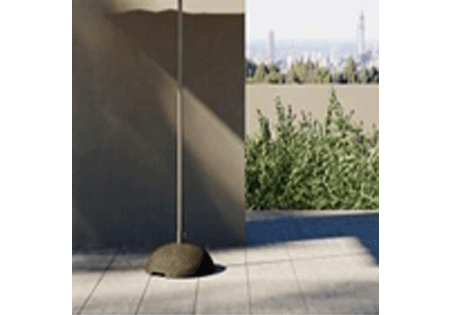 Base Dome Umbrella 20 kg Recycled Rubber