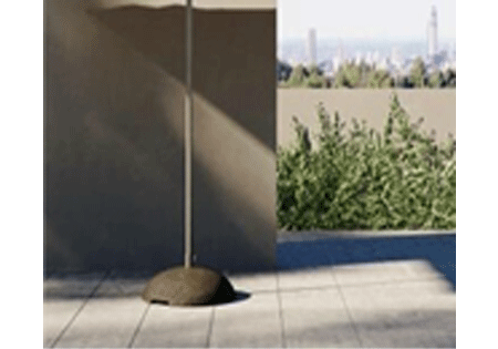Base Dome Umbrella 40 kg Recycled Rubber