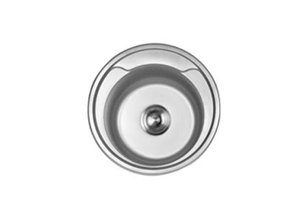 CAM AFRICA PC/AS480L single kitchen sink stainless steel anti-scratch L47cm x W47cm