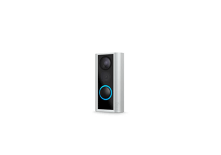 Camera door view RING satin nickel