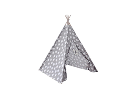 FOLDABLE TEEPEE PLAY TENT FOR GIRLS OR BOYS