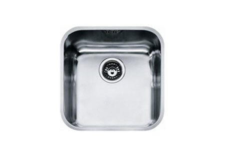 FRANKE Selene SLX 110-40 single kitchen sink stainless steel L42.8cm x W42.8cm