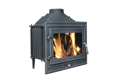 FREESTANDING FIREPLACEANDIRON 14KW