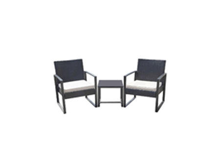 Fine Living Bay Rattan 3pc Set