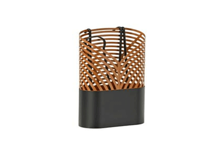 Fireplace Toolset Folia Black Copperl Servant