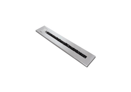 Flameline 1200 CHAD O CHEF Fireplace Silver