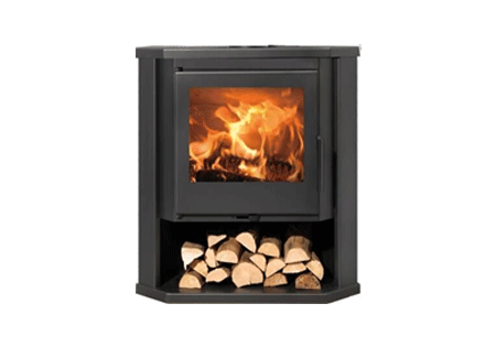 Freestanding Fireplace Madeira Corner Panadero 7kw ECODESIGN