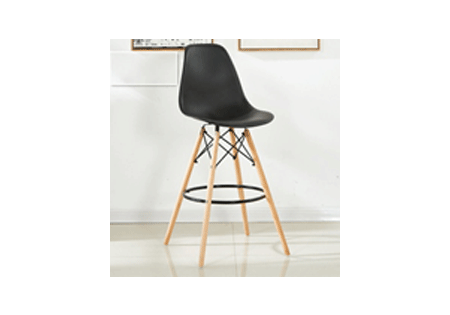GOF Furniture-Kim Bar Stool, Black