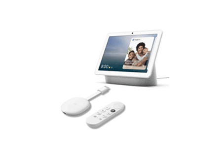 Google Bundle Chromecast 4k & Nest Hub 2nd Gen Display