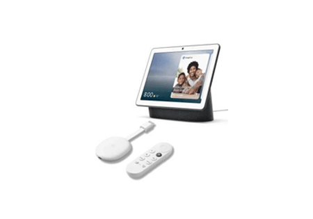 Google Bundle Chromecast 4k & Nest Hub 2nd Gen Display