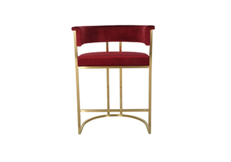 JOST BAR STOOL ORIGINAL STEEL GOLD SPRAY BC-185kitchen &