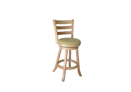Jost Swivel Natural Bar Stool-BE1513C