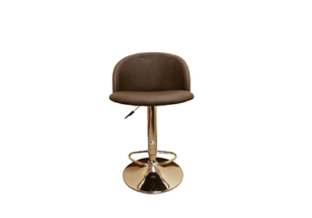 Jost Walnut Wood Dark Brown Bar Stool