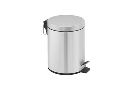 Lixeira de pedal Jost de aço inoxidável de 30 litros