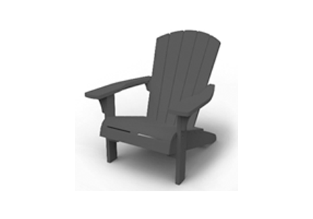 KETER Troy Adirondack Chair - Graphite