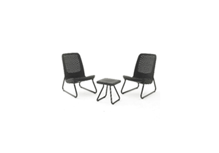 Keter Rio Patio Set - Graphite