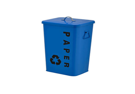 Kitchen Recycle Bin Metal 26 Liters
