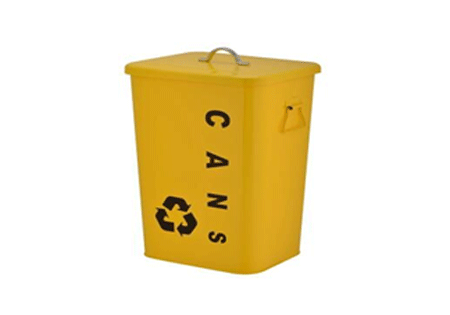 Kitchen Recycle Bin Metal 26 Liters