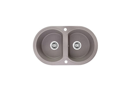 Laveo Dafne Granite Sink 2 Bowl