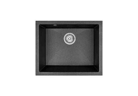 Laveo Ibiza Granite Undermount Sink - Black