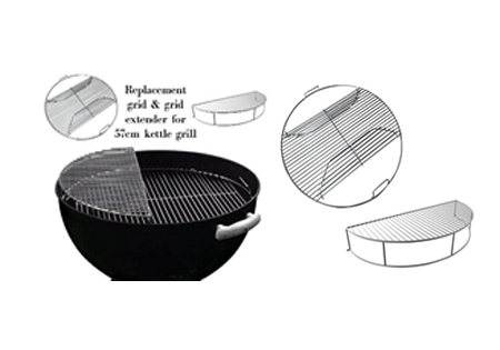 Lifespace 57cm Kettle Braai Grid Combo