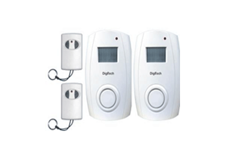 Motion sensor wireless DIGITECH with remote x2