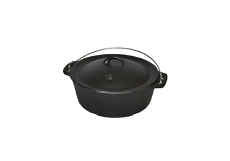 No12 Flat Pot Black