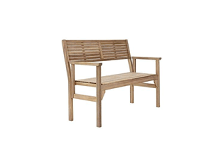 Outdoor Bench Nat Solaris Origami 2 Pers. Acacia