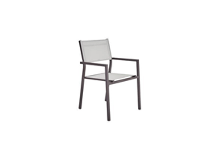 Outdoor Dining Armchair Naterial Orion Alph Moka