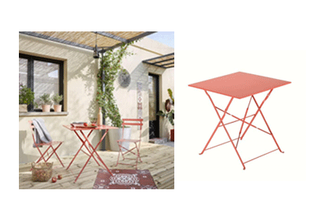 Outdoor Dining Table NATERIAL Flora Origami