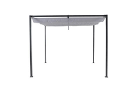PERGOLA HORALI STEEL 300 CM X 300 CM 180G