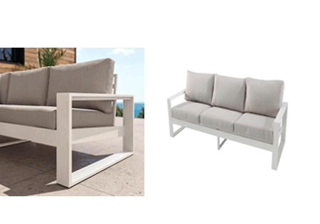Patio Furniture NATERIAL Las Vegas Light Grey