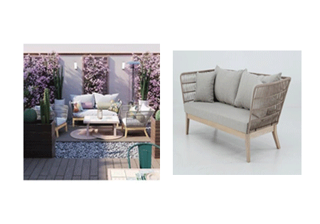 Patio Furniture NATERIAL Soho Heritage Grey