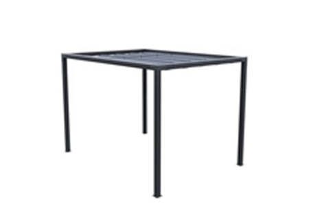 Pergola Naterial Manea Freestanding Grey