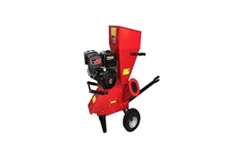 Petrol garden shredder 398cc 76mm chipping capacity