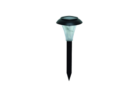 Plastic LED Solar Garden Light 325Hx125DIA. 1.2V 4x50mA