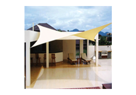 Shade Sail COOLAROO 5.4 m Square Beech