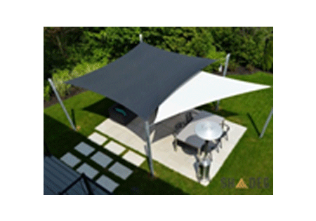 Shade Sail Charcoal Shadeg Ultrablock 400cm x 400cm Square Shade Sail Shadeg Charcoal Ultrablock 400cm x 400cm Square