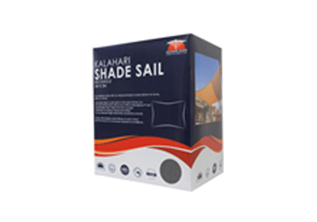 Vela de Sombra KALAHARI 5 m X 3 m Retangular