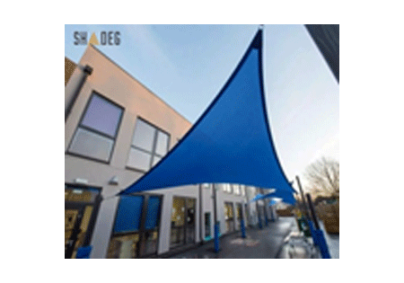 Shade sail Blue Shadeg Ultrablock 325GSM 600cm ×600cm Square