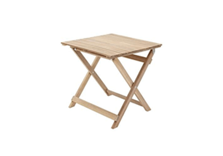 Side table solis origami acacia NATERIAL 50cm x 50cm