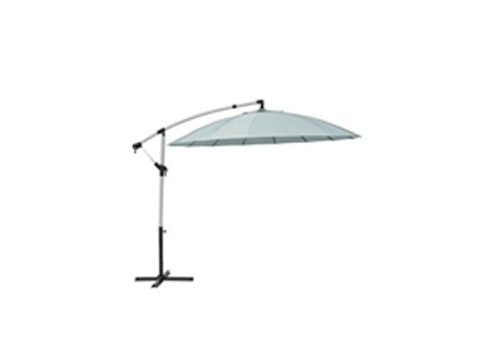 Side umbrella sinae NATERIAL D290cm round 200g aluminium