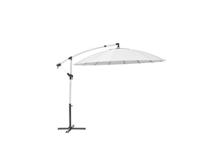 Side umbrella sinae NATERIAL D290cm round 200g aluminium