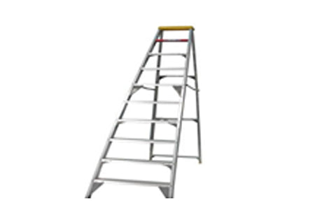 Step Ladder A-Frame 12 Step Aluminium GRAVITY