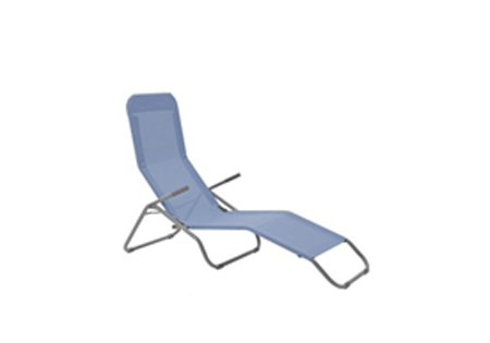 Sun Lounger 1Px Veia Origami 60%textilene 40%steel 60% H 104cmxL137cmxW61cm 2 Seating Positions